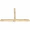 Ekena Millwork Eugene Rough Sawn Timber Gable Bracket, Douglas Fir, 72"W x 45"H x 4"D x 4"F, 15/12 Pitch GBW072X45X0404EUG00RDF - alternate 2